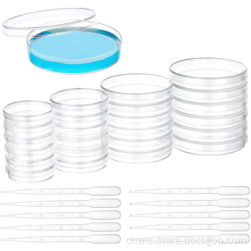 Online Shop for Sterile Disposable Plastic Petri Dishes in Various Sizes: 90x15mm, 60mm, 35mm, and 150mm